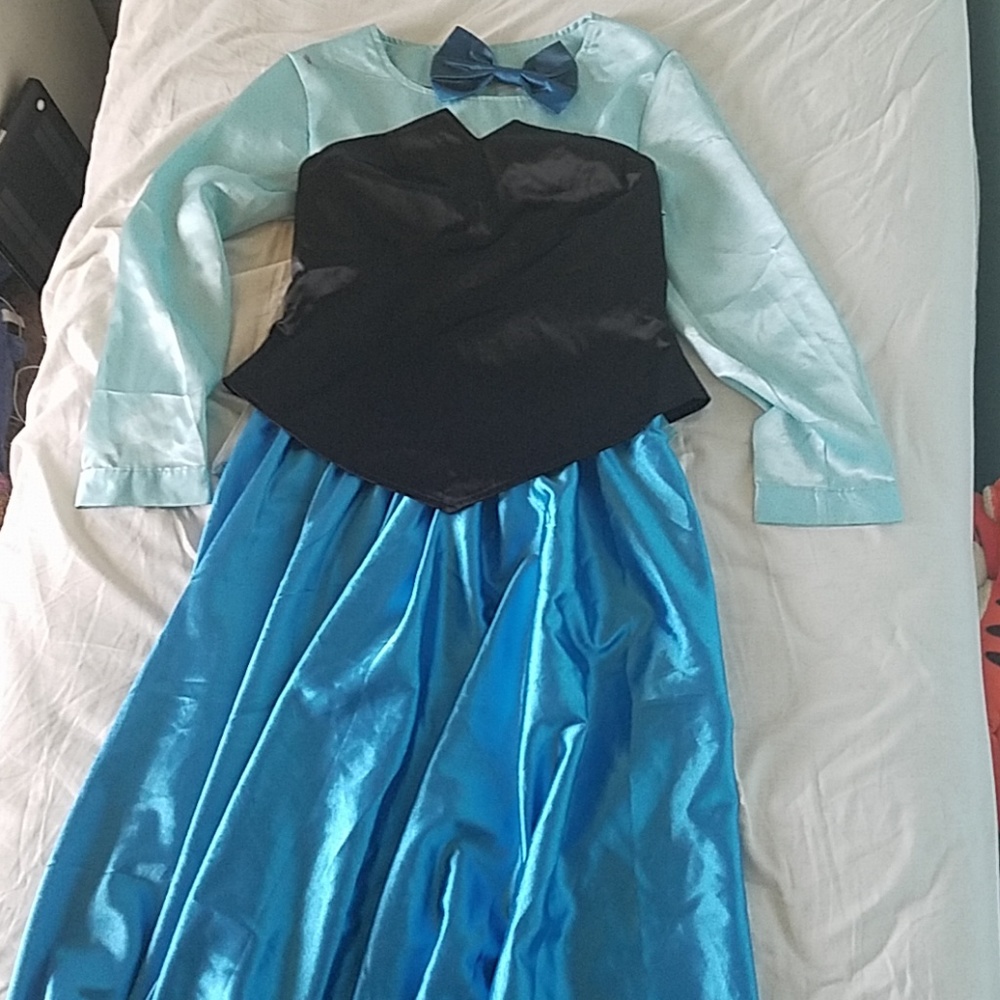 Adult Ariel human dress 4 piece